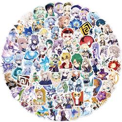 Genshin Impact anime waterproof stickers (150pcs a set)