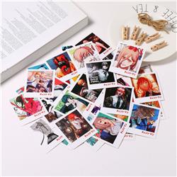 chainsaw man anime LOMO card 40 pcs a set