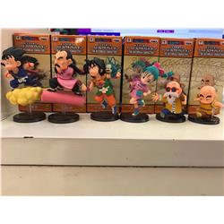 Dragon Ball anime figure 8cm 6 pcs a set