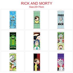 Rick and Morty  anime wallscroll 25*70cm price for 5 pcs