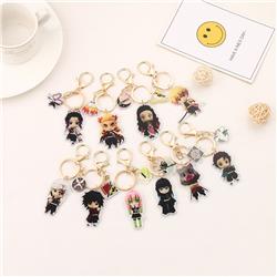 demon slayer kimets anime keychain