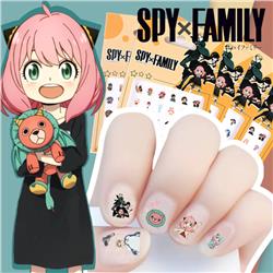 SPY×FAMILY anime nail sticker