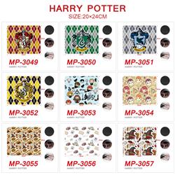 Harry Potter anime Mouse pad 20*24cm price for a set of 5 pcs