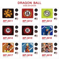 Dragon Ball anime Mouse pad 20*24cm price for a set of 5 pcs