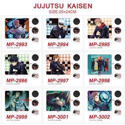 Jujutsu Kaisen anime Mouse pad 20*24cm price for a set of 5 pcs