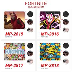 Fortnite anime Mouse pad 20*24cm price for a set of 5 pcs
