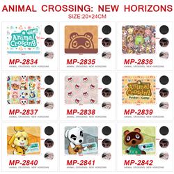 Animal Crossing anime Mouse pad 20*24cm price for a set of 5 pcs