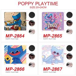 Poppy Playtime anime Mouse pad 20*24cm price for a set of 5 pcs