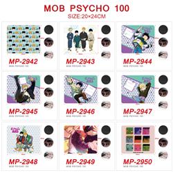 Mob Psycho 100 anime Mouse pad 20*24cm price for a set of 5 pcs