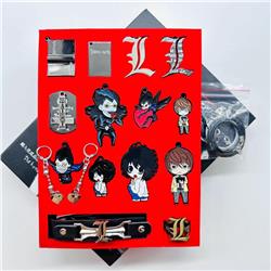Death Note anime keychain price for a set of 17 pcs