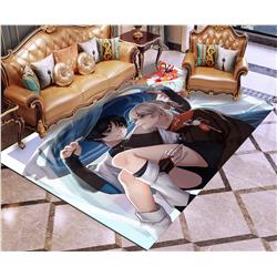 Genshin Impact anime carpet