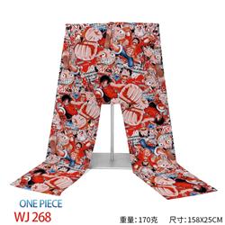 One piece anime scarf 158*25cm