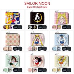 Sailor Moon Crystal anime wallet 10*12*2.5cm