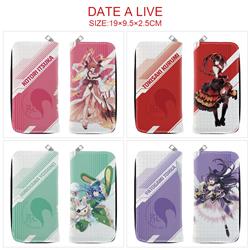 Date A Live anime wallet 19*9.9*2.5cm