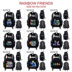 rainbow friends anime Backpack bag 46*35*14cm