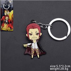 One piece anime keychain