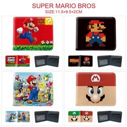 super Mario anime wallet 11.5*9.5*2cm