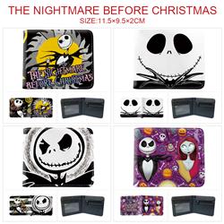 The Nightmare Before Christmas anime wallet 11.5*9.5*2cm