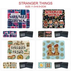 Stranger Things anime wallet 11.5*9.5*2cm