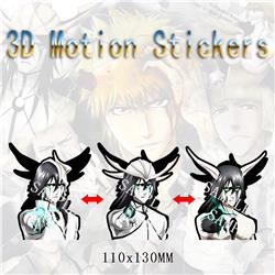 Bleach anime 3d sticker