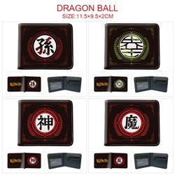 Dragon Ball anime wallet 11.5*9.5*2cm