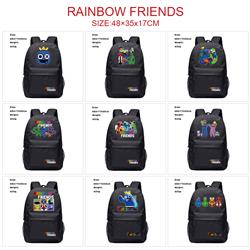 rainbow friends anime Backpack bag 48*17*35cm