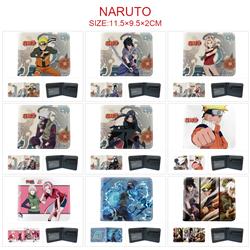 Naruto anime wallet 11.5*9.5*2cm