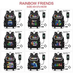rainbow friends anime Backpack bag 45*37*16cm