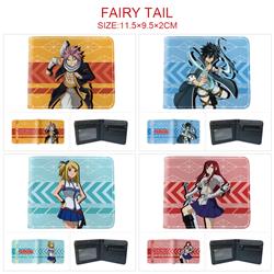 Fairy Tail anime wallet 11.5*9.5*2cm