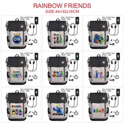 rainbow friends anime Backpack bag 44*32*16cm