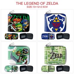 The Legend of Zelda anime wallet 10*12*2.5cm