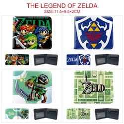 The Legend of Zelda anime wallet 11.5*9.5*2cm