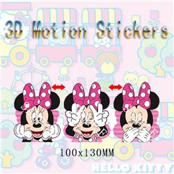 Disney anime  3d sticker