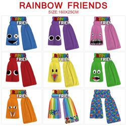 rainbow friends anime scarf