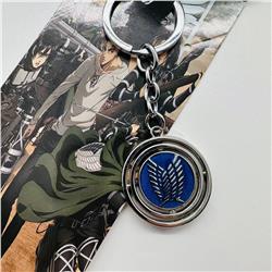 Attack On Titan anime keychain