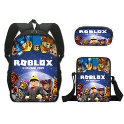 Roblox anime bag+ pencil bag+Satchel