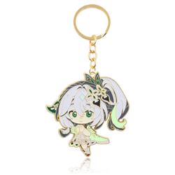 Genshin Impact anime keychain