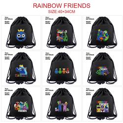 rainbow friends anime bag