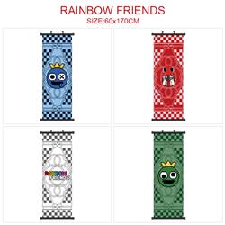 rainbow friends anime wallscroll 60*170cm