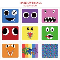 rainbow friends anime Mouse pad 20*24cm