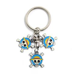 One piece anime keychain