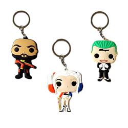 Suicide Squad anime keychain