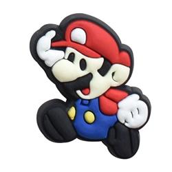 super Mario anime rubber shoe sticker price for 100pcs