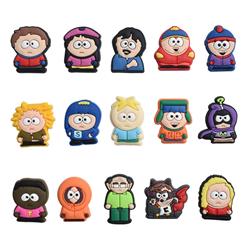 south park anime anime rubber shoe sticker price for 100pcs