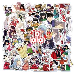 Inuyasha anime waterproof stickers (50pcs a set)