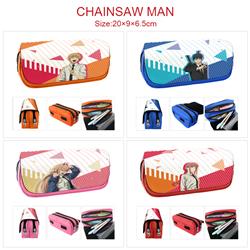 chainsaw man anime pencil bag 20*9*6.5cm