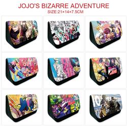 JoJos Bizarre Adventure anime pencil bag 21*14*7.5cm