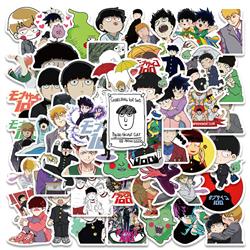 Mob Psycho 100 anime waterproof stickers (52pcs a set)