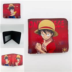 One piece anime wallet