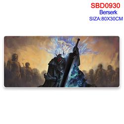 Berserk anime Mouse pad 80*30cm